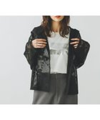 【グローバルワーク/GLOBAL WORK】のジャガードレースパーカー/632458 ブラック09|ID:prp329100004926366