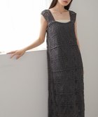 【バブ ブージュルード/Bab Bou Jeloud】の【低身長向けサイズあり】クロシェロングワンピース 人気、トレンドファッション・服の通販 founy(ファニー) ファッション Fashion レディースファッション Fashion for Women ワンピース Dresses くるぶし Ankle-Length カーディガン Cardigan, Knitwear クロシェ Crochet, Knitted Lace ショルダー Shoulder, Shoulder Strap スクエア Square, Square Shape スニーカー Sneakers, Trainers スマート Smart, Elegant スリット Slit, Slit Detail チェック Check, Plaid, Tartan バランス Balance, Style Balance フラワー Flower, Floral モチーフ Motif, Design Theme ロング Long, Long-Length 再入荷 Restock / Back in Stock thumbnail CCL|ID: prp329100004926392 ipo3291000000036965056