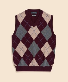 【ブルックス ブラザーズ/Brooks Brothers / MEN】のウール アーガイル Vネックベスト Made in UK 人気、トレンドファッション・服の通販 founy(ファニー) ファッション Fashion メンズファッション Fashion for Men ベスト Vest, Waistcoat |ID:prp329100004927748