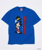 【ジャーナルスタンダード/JOURNAL STANDARD / MEN】のMICKEY MOUSE / ミッキー マウス 別注 プリント Tシャツ ブルー|ID: prp329100004927776 ipo3291000000036977004