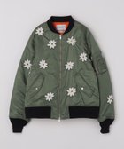【シップス/SHIPS / MEN】のNOMARHYTHM TEXTILE FLOWER EMBROIDERY FLIGHT JACKET 人気、トレンドファッション・服の通販 founy(ファニー) ファッション Fashion メンズファッション Fashion for Men ジャケット Jacket, Outerwear 定番 Standard, Basic Item ハンド Hand, Handmade thumbnail オリーブ|ID: prp329100004927780 ipo3291000000036977033