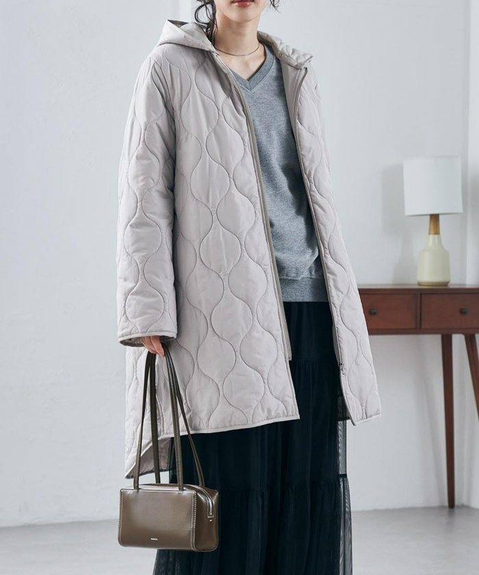 【ラナン/Ranan】の3wayキルティングコート インテリア・キッズ・メンズ・レディースファッション・服の通販 founy(ファニー) https://founy.com/ ファッション Fashion レディースファッション Fashion for Women アウター Coat / Outerwear Collection コート・ロングコート・ピーコート Long Coats, Peacoats & More インナー Innerwear 春 Spring 秋 Autumn キルティング Quilted, Quilting タフタ Taffeta, Structured Fabric タートルネック Turtleneck, High Neck ポケット Pocket, Pocket Detail 防寒 Cold Protection, Winter-Ready ライナー Liner, Inner Layer ロング Long, Long-Length おすすめ Recommended / Our Picks |ID: prp329100004927871 ipo3291000000036977863