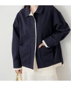 【パルグループ/PAL GROUP】の【Kastane】レイヤードミドルシャツジャケット 人気、トレンドファッション・服の通販 founy(ファニー) ファッション Fashion レディースファッション Fashion for Women アウター Coat / Outerwear Collection レディースジャケット・軽アウター Jackets シンプル Simple, Minimal ジャケット Jacket, Outerwear ストライプ Stripe, Striped Pattern ミドル Middle Length, Mid Height レース Lace, Lace Fabric 春 Spring thumbnail ネイビー|ID: prp329100004927920 ipo3291000000036978225