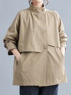 【ドゥーベル/Doux Belle】のケープ風デザイントレンチコート レディース コート キャメル|ID: prp329100004927932 ipo3291000000036978346