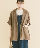 【アイテムズアーバンリサーチ/ITEMS URBAN RESEARCH】のシアードルマンジャケット 人気、トレンドファッション・服の通販 founy(ファニー) ファッション Fashion レディースファッション Fashion for Women アウター Coat / Outerwear Collection レディースジャケット・軽アウター Jackets 2026年 2026 シアー Sheer, See-Through バランス Balance, Style Balance 夏 Summer S/S・春夏 SS, Spring/Summer, Warm Season thumbnail ブラウン|ID: prp329100004927951 ipo3291000000036978520