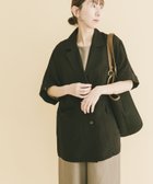 【アイテムズアーバンリサーチ/ITEMS URBAN RESEARCH】のシアードルマンジャケット 人気、トレンドファッション・服の通販 founy(ファニー) ファッション Fashion レディースファッション Fashion for Women アウター Coat / Outerwear Collection レディースジャケット・軽アウター Jackets 2026年 2026 シアー Sheer, See-Through バランス Balance, Style Balance 夏 Summer S/S・春夏 SS, Spring/Summer, Warm Season thumbnail ブラック|ID: prp329100004927951 ipo3291000000036978524