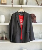 【フリークスストア/FREAK'S STORE】の接触冷感/UVカット LINEN TOUCH ダブルブレストジャケット 人気、トレンドファッション・服の通販 founy(ファニー) ファッション Fashion レディースファッション Fashion for Women アウター Coat / Outerwear Collection レディースジャケット・軽アウター Jackets 2026年 2026 おすすめ Recommended / Our Picks セットアップ Set-Up, Coordinated Outfit セレモニー Ceremony リネン Linen, Linen Fabric ビジネス 仕事 通勤 Business / Work / Commuting 夏 Summer S/S・春夏 SS, Spring/Summer, Warm Season thumbnail グレー|ID: prp329100004927963 ipo3291000000036978616