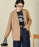 【フリークスストア/FREAK'S STORE】の接触冷感/UVカット LINEN TOUCH ダブルブレストジャケット 人気、トレンドファッション・服の通販 founy(ファニー) ファッション Fashion レディースファッション Fashion for Women アウター Coat / Outerwear Collection レディースジャケット・軽アウター Jackets 2026年 2026 おすすめ Recommended / Our Picks セットアップ Set-Up, Coordinated Outfit セレモニー Ceremony リネン Linen, Linen Fabric ビジネス 仕事 通勤 Business / Work / Commuting 夏 Summer S/S・春夏 SS, Spring/Summer, Warm Season thumbnail ベージュ|ID: prp329100004927963 ipo3291000000036978621