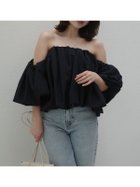 【アニュアンス/anuans】のボリュームバルーンブラウス 人気、トレンドファッション・服の通販 founy(ファニー) ファッション Fashion レディースファッション Fashion for Women トップス・カットソー Cut & Sew Tops シャツ・ブラウス・オフィスカジュアル Elegant Blouses & Button-Ups ギャザー Gathered, Ruffled コンパクト Compact, Small Size デニム Denim, Jeans Material ドレープ Drape, Draping Fabric バランス Balance, Style Balance バルーン Balloon, Balloon Silhouette フィット Fit, Slim Fit フォルム Silhouette, Form 夏 Summer thumbnail NAVY|ID: prp329100004927982 ipo3291000000036978739