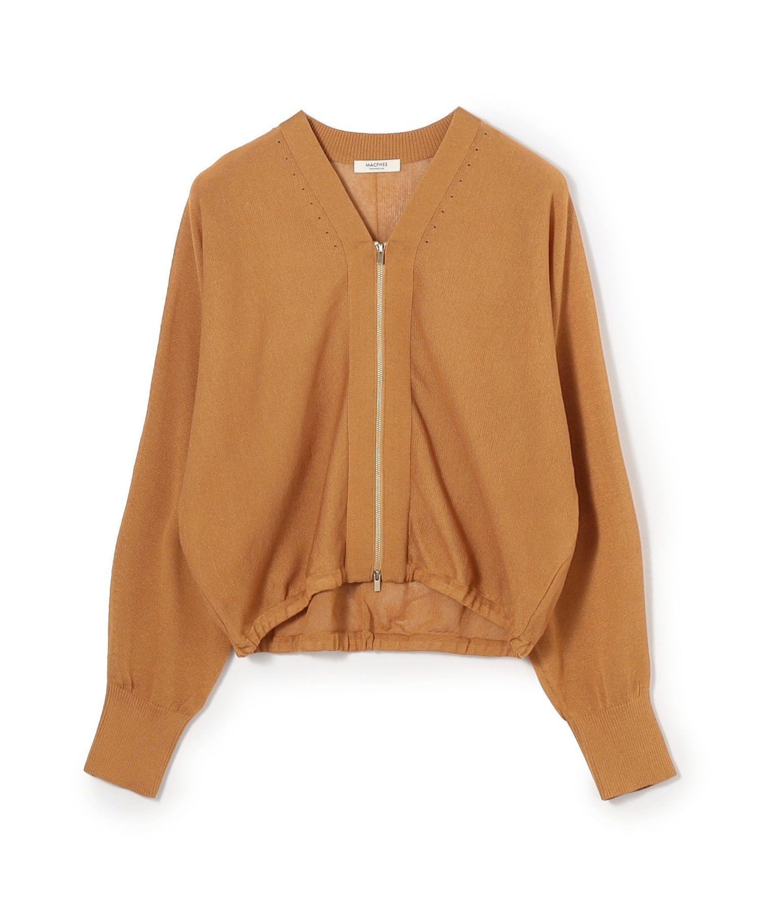 【トゥモローランド/TOMORROWLAND】のドライレーヨン Vネックカーディガン インテリア・キッズ・メンズ・レディースファッション・服の通販 founy(ファニー) 　ファッション　Fashion　レディースファッション　Fashion for Women　トップス・カットソー　Cut & Sew Tops　カーディガン・羽織り　Layered Style Cardigans　Vネックトップス　V-Neck Tops / V-Cut Neckline Shirts　カーディガン　Cardigan, Knitwear　シルバー　Silver, Metallic Silver　ジップアップ　Zip-Up, Full Zip　定番　Standard, Basic Item　フレア　Flare, Flared　おすすめ　Recommended / Our Picks　43 キャメル|ID: prp329100004927987 ipo3291000000036978778