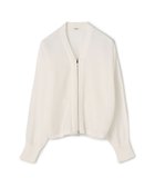 【トゥモローランド/TOMORROWLAND】のドライレーヨン Vネックカーディガン 人気、トレンドファッション・服の通販 founy(ファニー) ファッション Fashion レディースファッション Fashion for Women トップス・カットソー Cut & Sew Tops カーディガン・羽織り Layered Style Cardigans Vネックトップス V-Neck Tops / V-Cut Neckline Shirts カーディガン Cardigan, Knitwear シルバー Silver, Metallic Silver ジップアップ Zip-Up, Full Zip 定番 Standard, Basic Item フレア Flare, Flared おすすめ Recommended / Our Picks thumbnail 11 ホワイト|ID: prp329100004927987 ipo3291000000036978781