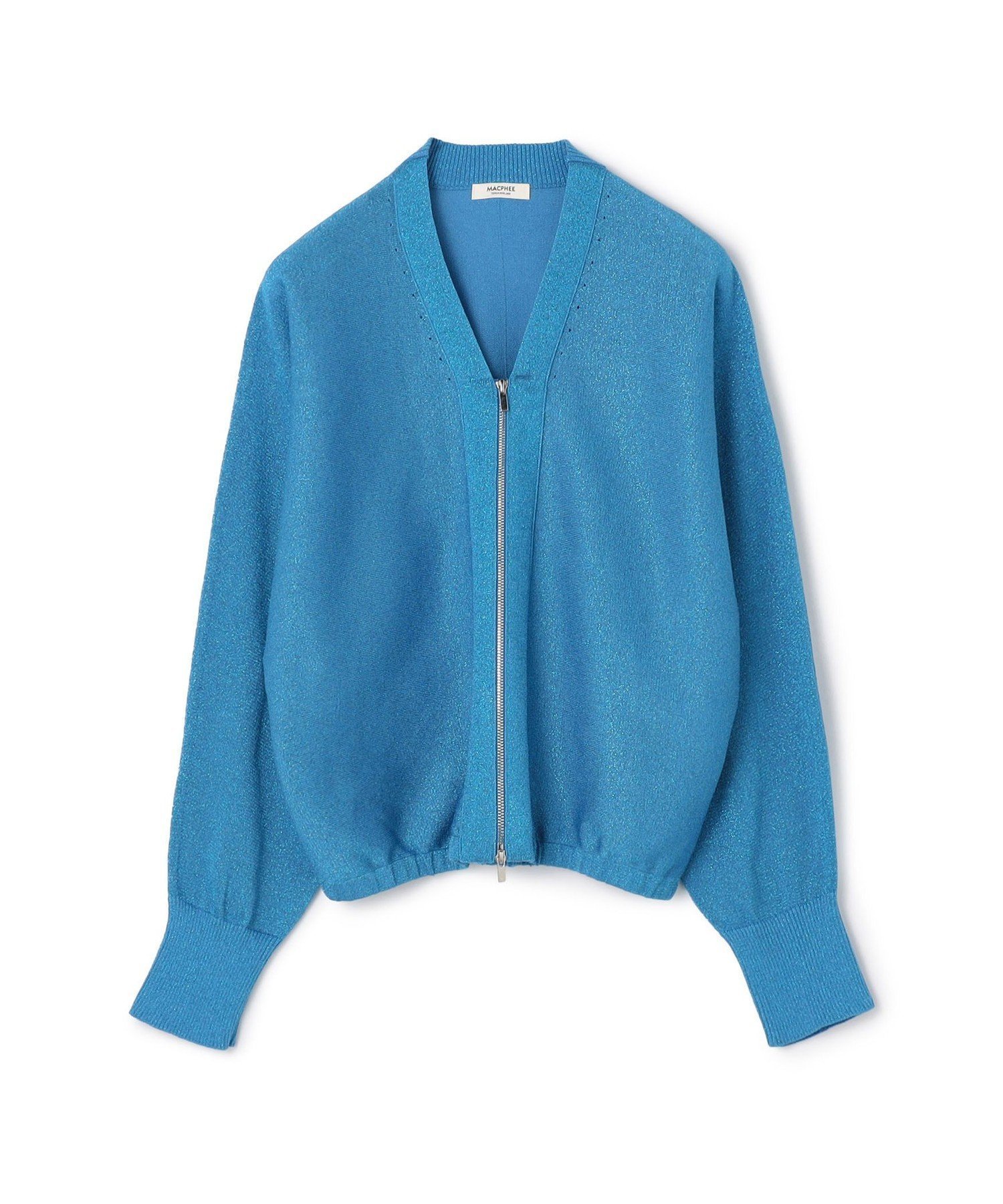 【トゥモローランド/TOMORROWLAND】のドライレーヨン Vネックカーディガン インテリア・キッズ・メンズ・レディースファッション・服の通販 founy(ファニー) 　ファッション　Fashion　レディースファッション　Fashion for Women　トップス・カットソー　Cut & Sew Tops　カーディガン・羽織り　Layered Style Cardigans　Vネックトップス　V-Neck Tops / V-Cut Neckline Shirts　カーディガン　Cardigan, Knitwear　シルバー　Silver, Metallic Silver　ジップアップ　Zip-Up, Full Zip　定番　Standard, Basic Item　フレア　Flare, Flared　おすすめ　Recommended / Our Picks　63 ライトブルー|ID: prp329100004927987 ipo3291000000036978784