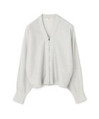 【トゥモローランド/TOMORROWLAND】のドライレーヨン Vネックカーディガン 人気、トレンドファッション・服の通販 founy(ファニー) ファッション Fashion レディースファッション Fashion for Women トップス・カットソー Cut & Sew Tops カーディガン・羽織り Layered Style Cardigans Vネックトップス V-Neck Tops / V-Cut Neckline Shirts カーディガン Cardigan, Knitwear シルバー Silver, Metallic Silver ジップアップ Zip-Up, Full Zip 定番 Standard, Basic Item フレア Flare, Flared おすすめ Recommended / Our Picks thumbnail 81 シルバー|ID: prp329100004927987 ipo3291000000036978787