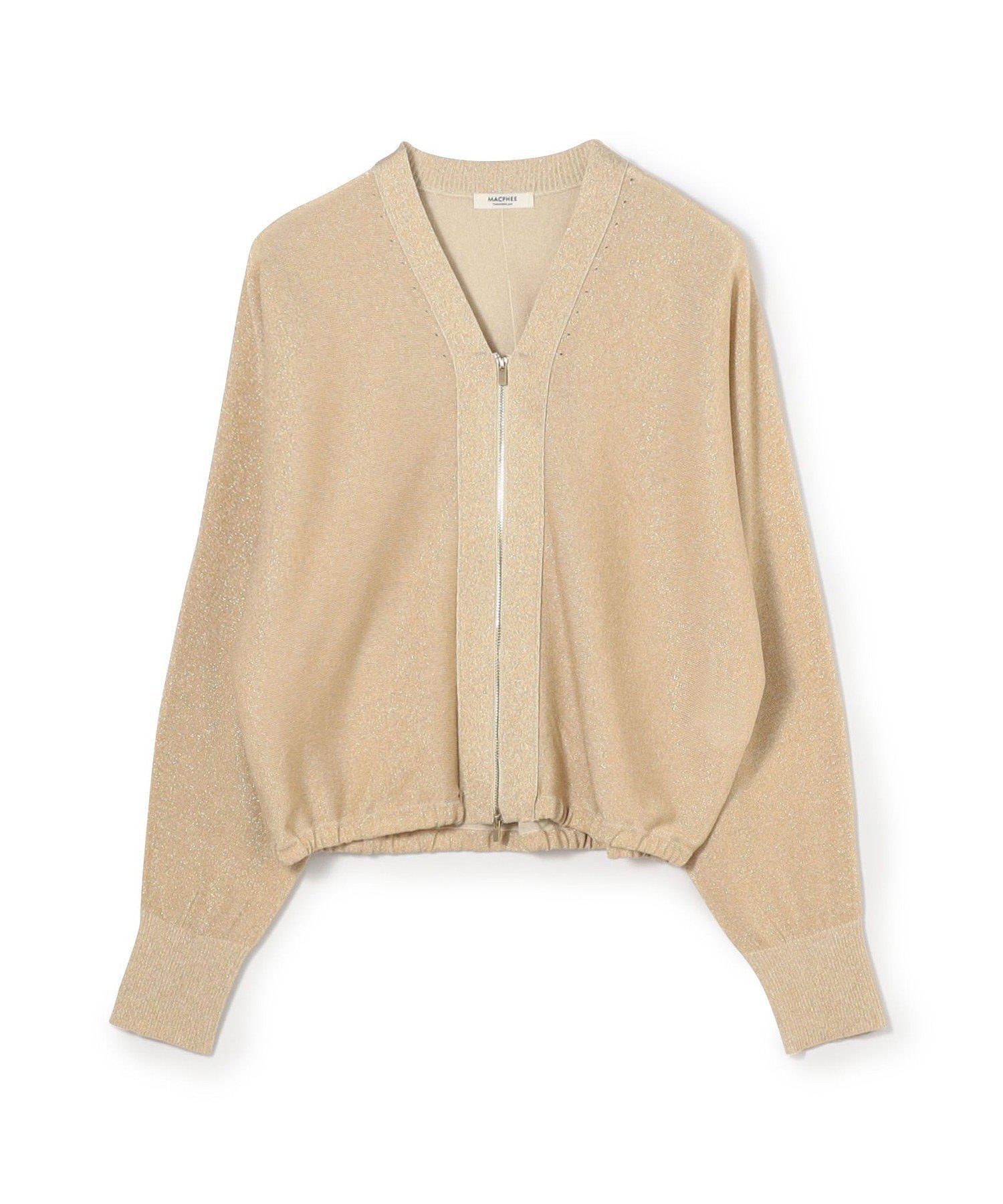 【トゥモローランド/TOMORROWLAND】のドライレーヨン Vネックカーディガン インテリア・キッズ・メンズ・レディースファッション・服の通販 founy(ファニー) 　ファッション　Fashion　レディースファッション　Fashion for Women　トップス・カットソー　Cut & Sew Tops　カーディガン・羽織り　Layered Style Cardigans　Vネックトップス　V-Neck Tops / V-Cut Neckline Shirts　カーディガン　Cardigan, Knitwear　シルバー　Silver, Metallic Silver　ジップアップ　Zip-Up, Full Zip　定番　Standard, Basic Item　フレア　Flare, Flared　おすすめ　Recommended / Our Picks　91 ゴールド|ID: prp329100004927987 ipo3291000000036978789