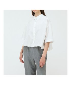 【マーコート/MARcourt】のmizuiro ind ハーフスリーブバルーンシャツ 人気、トレンドファッション・服の通販 founy(ファニー) ファッション Fashion レディースファッション Fashion for Women トップス・カットソー Cut & Sew Tops シャツ・ブラウス・オフィスカジュアル Elegant Blouses & Button-Ups ギンガム Gingham, Gingham Fabric シンプル Simple, Minimal ストライプ Stripe, Striped Pattern チェック Check, Plaid, Tartan バランス Balance, Style Balance バルーン Balloon, Balloon Silhouette ベーシック Basic, Essential ボトム Bottoms, Lower Wear ポケット Pocket, Pocket Detail レギュラー Regular, Standard Fit 人気 Popular, Best Seller 今季 This Season, Current Season 無地 Plain, Solid Color |ID:prp329100004927989