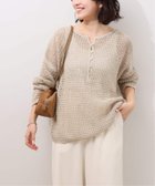 【ジャーナルスタンダード レリューム/JOURNAL STANDARD relume】のミックスメッシュ2WAYヘンリープルオーバー 人気、トレンドファッション・服の通販 founy(ファニー) ファッション Fashion レディースファッション Fashion for Women トップス・カットソー Cut & Sew Tops カジュアルプルオーバー・ニットトップス Pullovers & Knit Tops / Casual Pullovers 2026年 2026 インナー Innerwear キャミソール Camisole, Spaghetti Strap Top シンプル Simple, Minimal タンク Tank Top, Sleeveless Top ミックス Mix, Mixed Style ミドル Middle Length, Mid Height メッシュ Mesh, Net Fabric ロング Long, Long-Length ワイド Wide, Wide Fit 夏 Summer 春 Spring S/S・春夏 SS, Spring/Summer, Warm Season thumbnail ベージュ|ID: prp329100004928052 ipo3291000000036979475