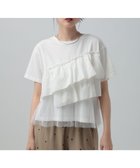 【レプシィム ローリーズファーム/LEPSIM LOWRYS FARM】の異素材フリルドッキングT2 人気、トレンドファッション・服の通販 founy(ファニー) ファッション Fashion レディースファッション Fashion for Women おすすめ Recommended / Our Picks チュール Tulip, Tulip Motif トレンド Trend, Trending Now ドッキング Docking, Mixed Material ドット Polka Dot, Dot Pattern フリル Frill, Ruffle thumbnail オフホワイト05|ID: prp329100004928059 ipo3291000000036979531