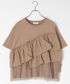 【レプシィム ローリーズファーム/LEPSIM LOWRYS FARM】の異素材フリルドッキングT2 人気、トレンドファッション・服の通販 founy(ファニー) ファッション Fashion レディースファッション Fashion for Women おすすめ Recommended / Our Picks チュール Tulip, Tulip Motif トレンド Trend, Trending Now ドッキング Docking, Mixed Material ドット Polka Dot, Dot Pattern フリル Frill, Ruffle thumbnail モカーキ76|ID: prp329100004928059 ipo3291000000036979539