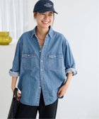 【ジャーナルスタンダード レリューム/JOURNAL STANDARD relume】の《追加》9oz デニムワークシャツ 人気、トレンドファッション・服の通販 founy(ファニー) ファッション Fashion レディースファッション Fashion for Women トップス・カットソー Cut & Sew Tops シャツ・ブラウス・オフィスカジュアル Elegant Blouses & Button-Ups 2026年 2026 おすすめ Recommended / Our Picks カーゴパンツ Cargo Pants, Utility Pants デニム Denim, Jeans Material リラックス Relax, Relaxed Fit ロング Long, Long-Length ワイド Wide, Wide Fit 定番 Standard, Basic Item thumbnail ブルー A|ID: prp329100004928067 ipo3291000000036979600