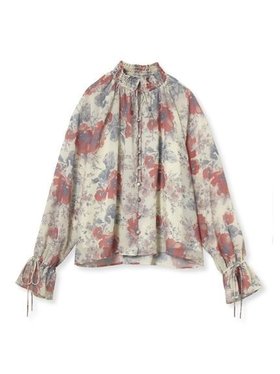 【ミラオーウェン/Mila Owen】のフラワープリントブラウス 人気、トレンドファッション・服の通販 founy(ファニー) 雑誌掲載アイテム Magazine Picks & Fashion Features ファッション雑誌 Fashion Magazines オッジ Oggi ファッション Fashion レディースファッション Fashion for Women トップス・カットソー Cut & Sew Tops シャツ・ブラウス・オフィスカジュアル Elegant Blouses & Button-Ups 花柄・フラワープリント・モチーフ Floral Prints & Motifs / Flower Pattern Tops インナー Innerwear 春 Spring キャミ Camisole, Cami Top ギャザー Gathered, Ruffled 3月号 March Issue シアー Sheer, See-Through シフォン Chiffon, Lightweight Fabric シャーリング Shirring, Ruched スマート Smart, Elegant 雑誌 Magazine, Fashion Magazine ファブリック Fabric, Textile フラワー Flower, Floral プリント Print, Printed Pattern モチーフ Motif, Design Theme エレガント 上品 Elegant |ID:prp329100004928100