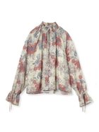 【ミラオーウェン/Mila Owen】のフラワープリントブラウス 人気、トレンドファッション・服の通販 founy(ファニー) 雑誌掲載アイテム Magazine Picks & Fashion Features ファッション雑誌 Fashion Magazines オッジ Oggi ファッション Fashion レディースファッション Fashion for Women トップス・カットソー Cut & Sew Tops シャツ・ブラウス・オフィスカジュアル Elegant Blouses & Button-Ups 花柄・フラワープリント・モチーフ Floral Prints & Motifs / Flower Pattern Tops インナー Innerwear 春 Spring キャミ Camisole, Cami Top ギャザー Gathered, Ruffled 3月号 March Issue シアー Sheer, See-Through シフォン Chiffon, Lightweight Fabric シャーリング Shirring, Ruched スマート Smart, Elegant 雑誌 Magazine, Fashion Magazine ファブリック Fabric, Textile フラワー Flower, Floral プリント Print, Printed Pattern モチーフ Motif, Design Theme エレガント 上品 Elegant thumbnail IVR[003]|ID: prp329100004928100 ipo3291000000036979859