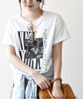 【シップス フォー ウィメン/SHIPS】のGOOD ROCK SPEED 洗濯機可能 LIFE PC フォト プリント TEE 25SS 人気、トレンドファッション・服の通販 founy(ファニー) ファッション Fashion レディースファッション Fashion for Women インナー Innerwear ヴィンテージ Vintage Style グラフィック Graphic, Graphic Design サロペット Overalls, Salopette ジャケット Jacket, Outerwear 雑誌 Magazine, Fashion Magazine プリント Print, Printed Pattern モノトーン Monotone, Black and White ルーズ Loose, Oversized 夏 Summer 2025年 2025 2025春夏・S/S Spring/Summer 2025 SS25 |ID:prp329100004928109