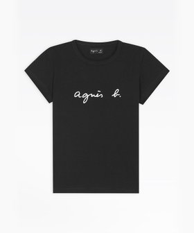 【アニエスベー ファム/agnes b. FEMME】のロゴプリント コットン 半袖Tシャツ Brando 人気、トレンドファッション・服の通販 founy(ファニー) ファッション Fashion レディースファッション Fashion for Women トップス・カットソー Cut & Sew Tops シャツ・ブラウス・オフィスカジュアル Elegant Blouses & Button-Ups ロングTシャツ・Tシャツ Longline T-Shirts & Tees インナー Innerwear シンプル Simple, Minimal スリーブ Sleeve, Long Sleeve / Short Sleeve フレンチ French, French Style プリント Print, Printed Pattern ボックス Boxy, Box Shape 人気 Popular, Best Seller 半袖 Short Sleeve, Half Sleeve 夏 Summer 定番 Standard, Basic Item A/W・秋冬 Autumn/Winter |ID:prp329100004928120