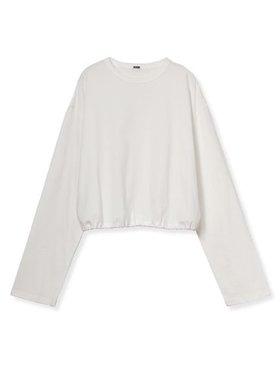 【ミラオーウェン/Mila Owen】のショート丈ドロストロングTシャツ 人気、トレンドファッション・服の通販 founy(ファニー) ファッション Fashion レディースファッション Fashion for Women トップス・カットソー Cut & Sew Tops シャツ・ブラウス・オフィスカジュアル Elegant Blouses & Button-Ups ロングTシャツ・Tシャツ Longline T-Shirts & Tees ヴィンテージ Vintage Style 今季 This Season, Current Season ショート Short, Short Length シンプル Simple, Minimal スマート Smart, Elegant バルーン Balloon, Balloon Silhouette ボトム Bottoms, Lower Wear ロング Long, Long-Length |ID:prp329100004928157