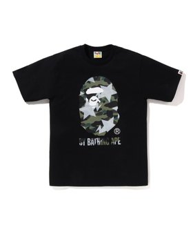 【ア ベイシング エイプ/A BATHING APE】のSTA OVER PRINT 1ST CAMO BY BATHING APE TEE 大人の最旬トレンドファッション＆コーディネート founy(ファウニー) ファッション Fashion レディースファッション Fashion for Women インナー Innerwear コレクション Collection, Seasonal Line ショート Short, Short Length スリーブ Sleeve, Long Sleeve / Short Sleeve フロント Front, Front Design プリント Print, Printed Pattern モチーフ Motif, Design Theme ラバー Rubber, Rubber Sole 定番 Standard, Basic Item |ID:prp329100004928181