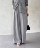 【ドゥドゥ/DouDou】の【累計販売数3万枚突破/20色4サイズ展開!】タックワイドパンツ グレージュ|ID: prp329100004928195 ipo3291000000037311557