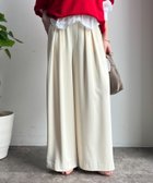 【ドゥドゥ/DouDou】の【累計販売数3万枚突破/20色4サイズ展開!】タックワイドパンツ レモンイエロー|ID: prp329100004928195 ipo3291000000037311559