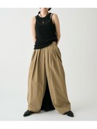 【ミースロエ/MIESROHE】のスポーティー3タックパンツ 人気、トレンドファッション・服の通販 founy(ファニー) 雑誌掲載アイテム Magazine Picks & Fashion Features ファッション雑誌 Fashion Magazines ヴェリィ VERY ファッション Fashion レディースファッション Fashion for Women パンツ Pants & Trousers 6月号 June Issue, Jun. Edition アウトドア Outdoor Clothing スマート Smart, Elegant ワイド Wide, Wide Fit 雑誌 Magazine, Fashion Magazine thumbnail BEG[037]|ID: prp329100004928215 ipo3291000000036981042