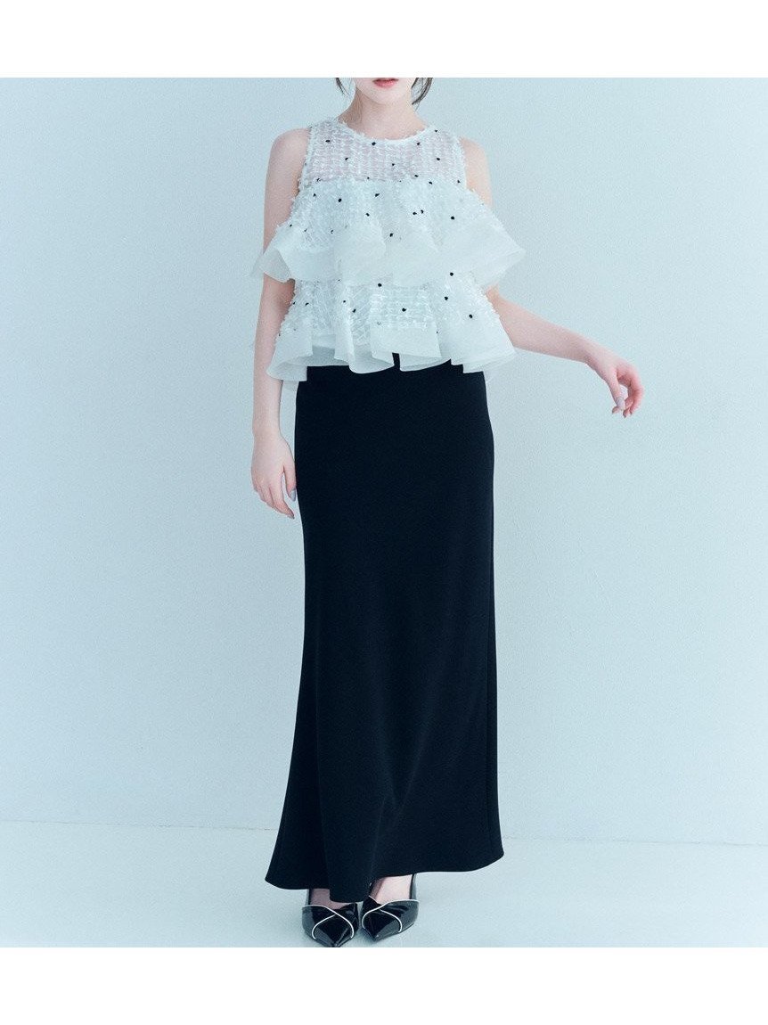 【スナイデル/SNIDEL】のシンプルマーメイドスカート インテリア・キッズ・メンズ・レディースファッション・服の通販 founy(ファニー) 　ファッション　Fashion　レディースファッション　Fashion for Women　スカート　Skirts　ストレート　Straight, Straight Cut　スマート　Smart, Elegant　とろみ　Fluid, Flowy Fabric　人気　Popular, Best Seller　バイアス　Bias, Diagonal Cut　フォルム　Silhouette, Form　おすすめ　Recommended / Our Picks　エレガント 上品　Elegant　BLK[009]|ID: prp329100004928240 ipo3291000000036981285