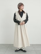 【サマンサモスモス/Samansa Mos2】の【Cross*Linen】肩フリル前後2WAYジャンパースカート ベージュ|ID: prp329100004928247 ipo3291000000036981368