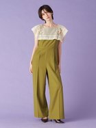 【リリーブラウン/Lily Brown】のレースカラーコンビネゾン 人気、トレンドファッション・服の通販 founy(ファニー) ファッション Fashion レディースファッション Fashion for Women おすすめ Recommended / Our Picks オケージョン Occasion Wear クラシカル Classical, Vintage-Inspired コンビネゾン Jumpsuit, All-in-One スマート Smart, Elegant ドレス Dress, One-Piece パーティ Party, Party Style フォーマル Formal, Dressy モチーフ Motif, Design Theme レース Lace, Lace Fabric thumbnail OLV[027]|ID: prp329100004928293 ipo3291000000036981779