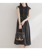 【クチュール ブローチ/Couture Brooch】の【洗える・着映え】リネンライク シアーワンピース 人気、トレンドファッション・服の通販 founy(ファニー) ファッション Fashion レディースファッション Fashion for Women ワンピース Dresses 洗える Machine Washable スマート Smart, Elegant チェック Check, Plaid, Tartan バランス Balance, Style Balance フェミニン Feminine, Girly フリル Frill, Ruffle ポケット Pocket, Pocket Detail リネン Linen, Linen Fabric リボン Ribbon, Bow 2026年 2026 thumbnail ブラック|ID: prp329100004928298 ipo3291000000036981829