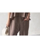 【ドゥドゥ/DouDou】の【WEB限定】 フリルビスチェキャミサロペット グレージュ|ID: prp329100004928301 ipo3291000000037298752