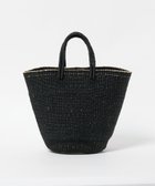 【ユナイテッドアローズ/UNITED ARROWS】のアバカ ダブルハンドル トートバッグ BLACK|ID:prp329100004928323