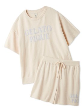 【ジェラート ピケ/gelato pique】のスムーズィーロゴジャガードプルオーバー ショートパンツセット 人気、トレンドファッション・服の通販 founy(ファニー) ファッション Fashion レディースファッション Fashion for Women パンツ Pants & Trousers ショートパンツ・ハーフパンツ High-Waisted & Relaxed Shorts ショート Short, Short Length スマート Smart, Elegant セットアップ Set-Up, Coordinated Outfit なめらか Smooth, Silky Texture 半袖 Short Sleeve, Half Sleeve おすすめ Recommended / Our Picks 夏 Summer ギフト プレゼント Gift / Present |ID:prp329100004928438