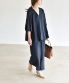 【シップス フォー ウィメン/SHIPS】のquaranciel 洗濯機可能 Vネック 6分袖 ブラウス Iライン スカート セットアップ 人気、トレンドファッション・服の通販 founy(ファニー) ファッション Fashion レディースファッション Fashion for Women セットアップ Matching Sets スカート・ミニ/ミディ/マキシ Skirts / Mini, Midi & Maxi Skirts インナー Innerwear 洗える Machine Washable シューズ Shoes, Footwear ストレート Straight, Straight Cut スリット Slit, Slit Detail スリーブ Sleeve, Long Sleeve / Short Sleeve セットアップ Set-Up, Coordinated Outfit ドッキング Docking, Mixed Material 人気 Popular, Best Seller バルーン Balloon, Balloon Silhouette フィット Fit, Slim Fit フロント Front, Front Design おすすめ Recommended / Our Picks エレガント 上品 Elegant ビジネス 仕事 通勤 Business / Work / Commuting 2026年 2026 thumbnail ネイビー|ID: prp329100004928443 ipo3291000000036983053