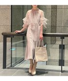 【マジェスティック レゴン/MAJESTIC LEGON】の2wayチュールボレロセットドレス ベージュ|ID: prp329100004932920 ipo3291000000037025816