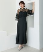 【マジェスティック レゴン/MAJESTIC LEGON】の2wayチュールボレロセットドレス ブラック|ID: prp329100004932920 ipo3291000000037025821