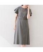 【インデックス/INDEX】の接触冷感 Iラインフレアスリーブワンピース【UVケア/洗濯機OK】《XS~3L/6col》 チャコールグレー|ID: prp329100004932936 ipo3291000000037327693