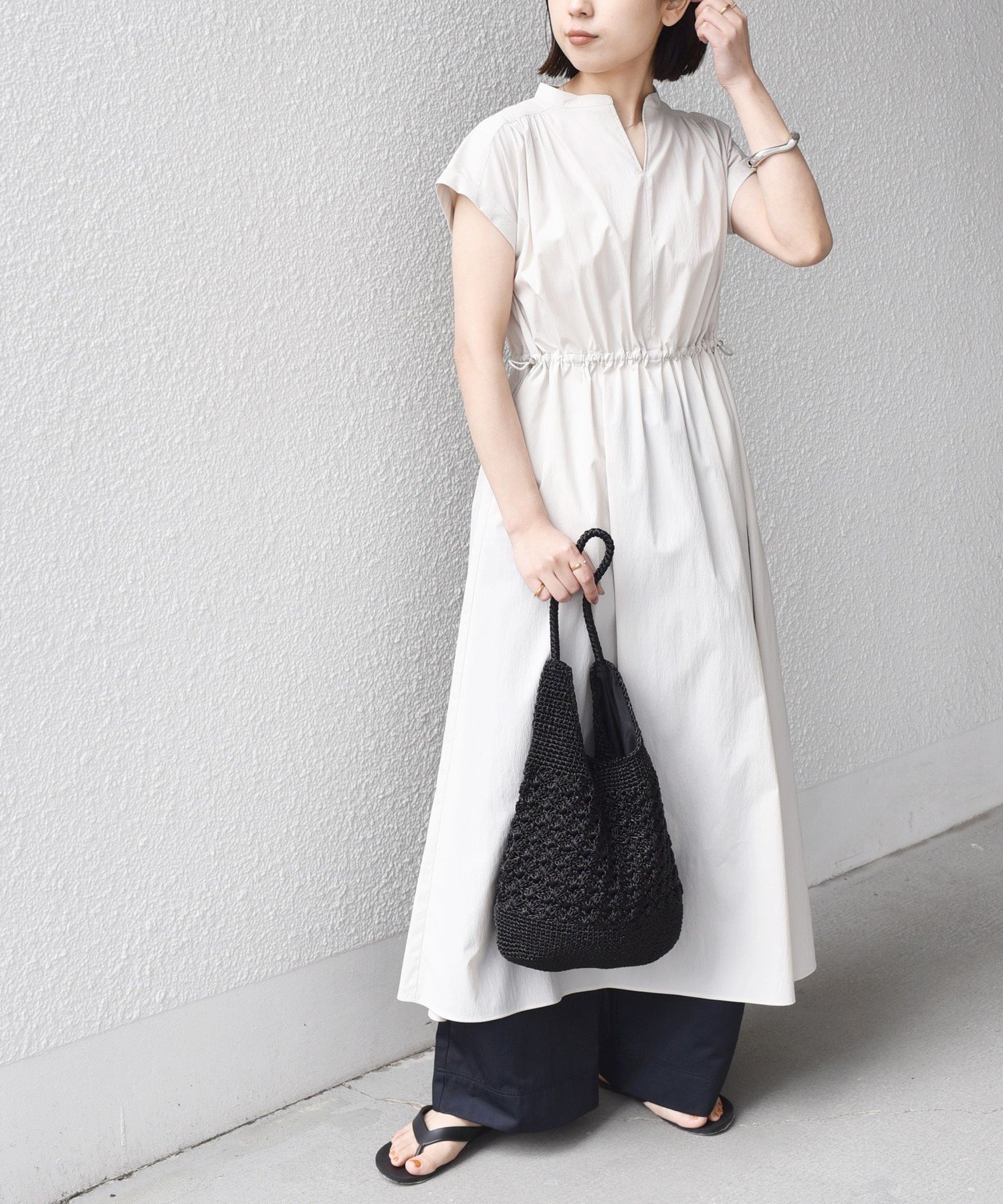 【シップス フォー ウィメン/SHIPS】の《一部追加・新色 》SHIPS Colors 接触冷感・撥水 マルチファンクション ワンピース インテリア・キッズ・メンズ・レディースファッション・服の通販 founy(ファニー) 　ファッション　Fashion　レディースファッション　Fashion for Women　ワンピース　Dresses　ギャザー　Gathered, Ruffled　今季　This Season, Current Season　スキッパー　Skipper, Open Collar　ストレッチ　Stretch, Stretchy Fabric　スポーティ　Sporty, Casual Athletic　メンズ　Men's, Menswear　アウトレット　Outlet / Clearance　おすすめ　Recommended / Our Picks　夏　Summer　エレガント 上品　Elegant　ビジネス 仕事 通勤　Business / Work / Commuting　ナチュラル|ID: prp329100004932940 ipo3291000000037025989