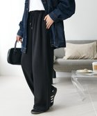 【ディスコート/Discoat / MEN】の《22色展開/7サイズ展開》-3kg見え!とろみイージーパンツ【ユニセックス】 ブラック|ID: prp329100004932945 ipo3291000000037229018