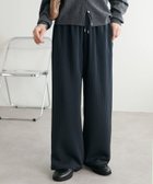 【ディスコート/Discoat / MEN】の《22色展開/7サイズ展開》-3kg見え!とろみイージーパンツ【ユニセックス】 ネイビー|ID: prp329100004932945 ipo3291000000037229024