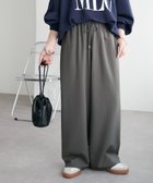 【ディスコート/Discoat / MEN】の《22色展開/7サイズ展開》-3kg見え!とろみイージーパンツ【ユニセックス】 ダークグレー|ID: prp329100004932945 ipo3291000000037229031