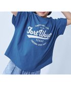 【デビロック/devirock / KIDS】の綿100% デビラボ スーパーBIGシルエット プリント半袖Tシャツ 子供服 キッズ 26SS 人気、トレンドファッション・服の通販 founy(ファニー) ファッション Fashion キッズファッション Fashion for Kids トレンド Trend, Trending Now プリント Print, Printed Pattern ベーシック Basic, Essential 半袖 Short Sleeve, Half Sleeve おすすめ Recommended / Our Picks 夏 Summer 2026年 2026 thumbnail 003-ロゴ-クラシックブルー|ID: prp329100004932967 ipo3291000000037026227