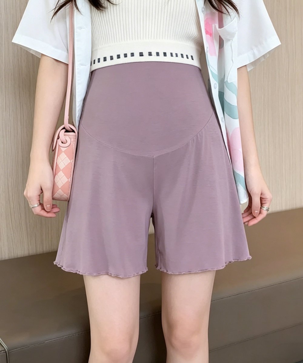 【ミニミニストア/miniministore / KIDS】のマタニティペチコート 薄手 ペチパンツ インテリア・キッズ・メンズ・レディースファッション・服の通販 founy(ファニー) 　ファッション　Fashion　キッズファッション　Fashion for Kids　ボトムス　Bottoms　インナー　Innerwear　ラベンダー　Lavender　無地　Plain, Solid Color　ラベンダー|ID: prp329100004932977 ipo3291000000037026299