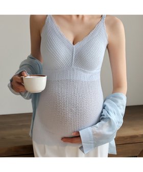 【アイモハ/aimoha / KIDS】のaimoha -select-/マタニティキャミソール 大人の最旬トレンドファッション＆コーディネート founy(ファウニー) ファッション Fashion キッズファッション Fashion for Kids フィット Fit, Slim Fit ラップ Wrap, Wrap Design |ID:prp329100004933003